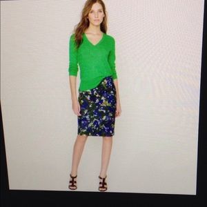 ISO JCrew Gardenshade Pencil Skirt 14